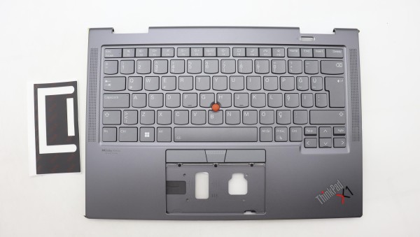 5M11H45821 Lenovo Thinkpad Tastatur türkisch grau X1 Yoga Gen 7