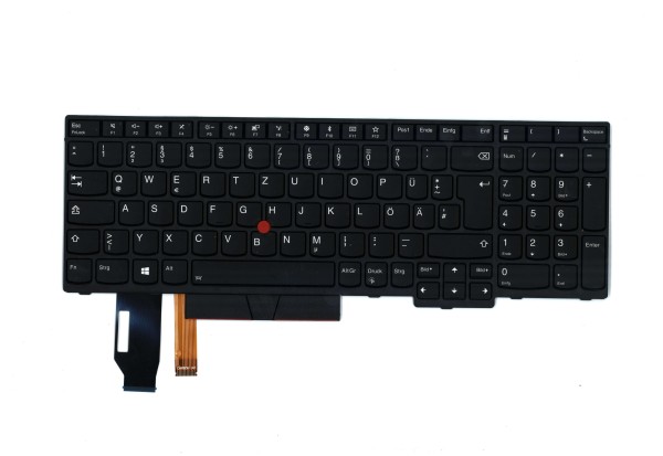 01YP772 Lenovo Thinkpad Tastatur deutsch backlight T590 L580 E580 L590 P52 P72 E590 P53 P73 P53s