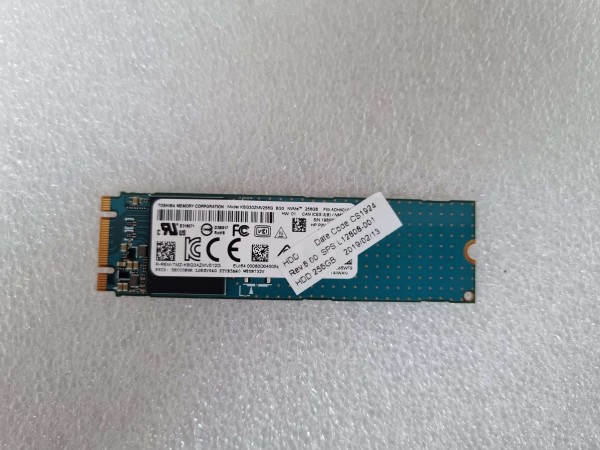 L12808-001 HP SSD 256GB M.2 PCIe NVMe 2280 MLC 3D-Nand