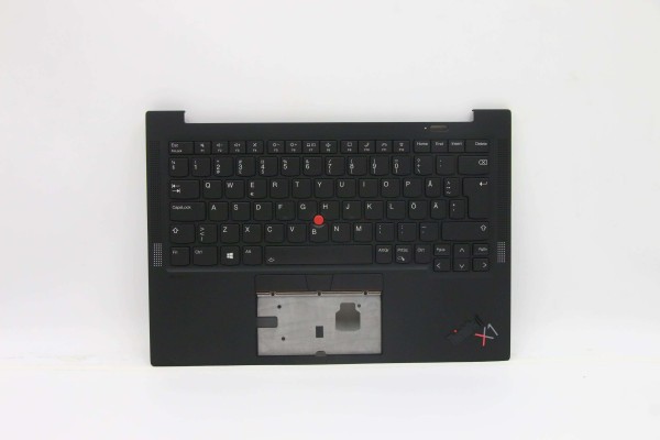 5M11C53328 Lenovo ThinkPad Tastatur schwedisch/finnisch WLAN tiefschwarz X1 Carbon Gen 9