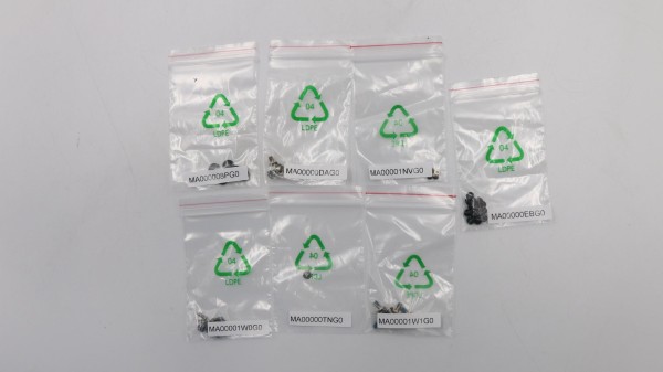 5S10S35093 Lenovo IdeaPad Kit für Schrauben C340-14IWL, C340-14API, Flex-14IWL, Flex-14API, C340-14