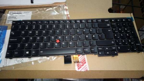 04Y2485 Lenovo Thinkpad Tastatur norwegisch backlight T560 T550 P50s L540 T540p W540 W541