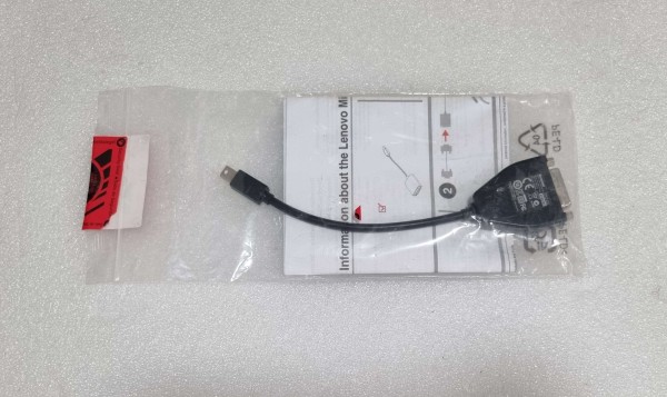 0A36536 Lenovo Mini-DisplayPort to VGA Adapter