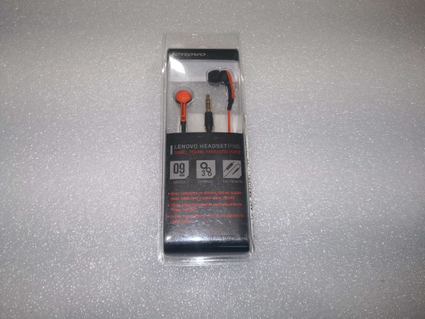 888016077 Lenovo In-Ear Kopfhörer P165 Orange 888016077 Lenovo In-Ear Kopfhörer P165 Orange