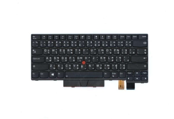 01HX492 Lenovo Thinkpad Tastatur thailändisch backlight T470 T480