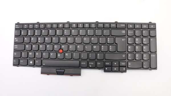 01HW206 Lenovo Thinkpad Tastatur belgisch backlight P50 P70 P51 P71
