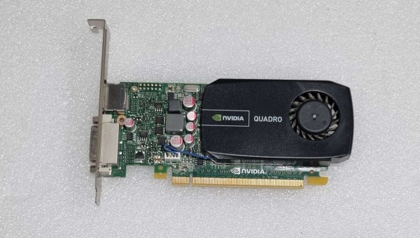 05YGHK Dell Grafikkarte Quadro 600 gebraucht 1GB GDDR3 DP DVI