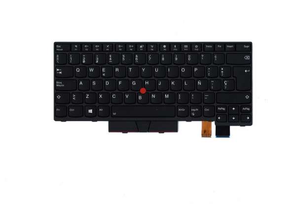 01HX429 Lenovo Thinkpad Tastatur spanisch backlight T470 T480