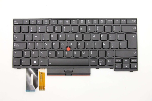 01YP530 Lenovo ThinkPad Tastatur spanisch backlight E480, E485, T480s, L480, L380, L380 Yoga, T490,