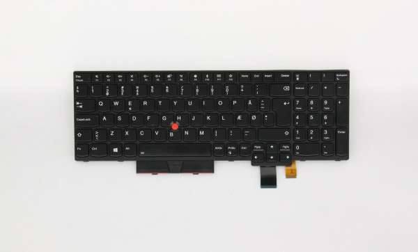 01HX268 Lenovo Thinkpad Tastatur dänisch backlight T580 P52s T570 P51s
