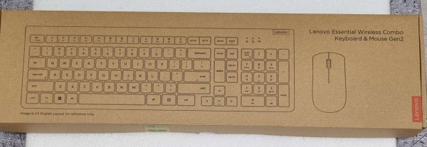 4X31N50722 Lenovo Essential Funktastatur und Maus Gen 2