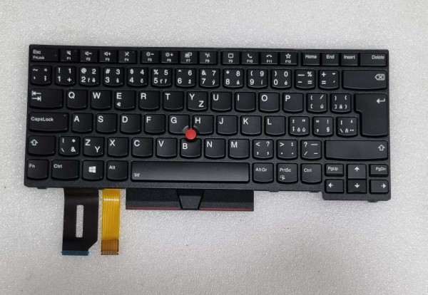 5N20V43795 Lenovo Thinkpad Tastatur gebraucht slowakisch backlight