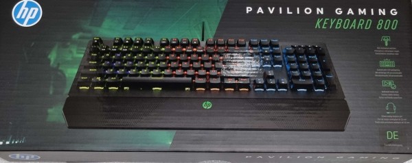 5JS06AA HP Pavilion Gaming Keyboard 800 deutsch 5JS06AA HP Pavilion Gaming Keyboard 800 deutsch