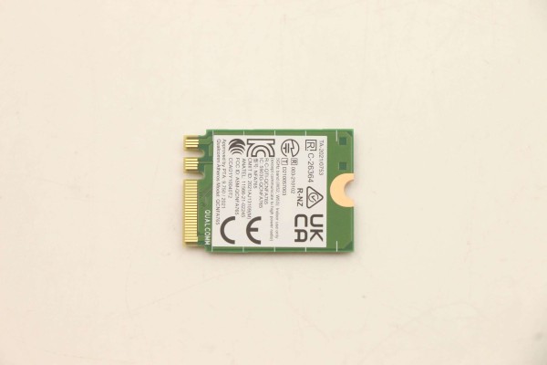 5W10V25842 Lenovo WLAN Foxconn Wi-Fi 6E NFA765 M.2 2230 L14 Gen 2, L15 Gen 2, T14s Gen 2, X13 Gen 2