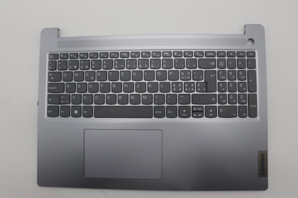 5CB1L14837 Lenovo IdeaPad Tastatur schweizerisch non backlight mit FPR arktisgrau Slim 3 16ABR8