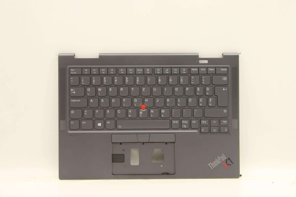 5M11C41044 Lenovo ThinkPad Tastatur slowenisch WLAN grau X1 Yoga Gen 6
