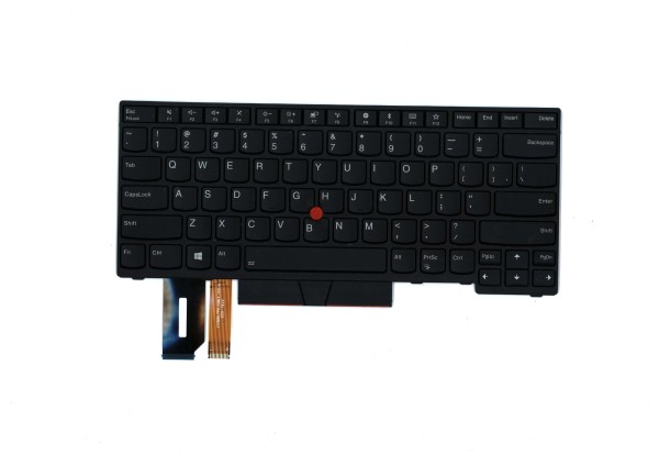 01YP520 Lenovo ThinkPad Tastatur us englisch backlight E480, E485, T480s, L480, L380, L380 Yoga, T4