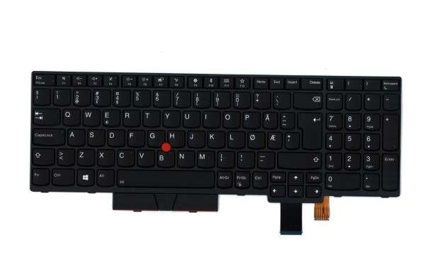 01HX239 Lenovo Thinkpad Tastatur norwegisch backlight T580 P52s T570 P51s