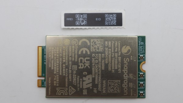 5W11H85509 Lenovo ThinkPad WWAN Foxconn T14s Gen 7, T14s 2-in-1 Gen 2