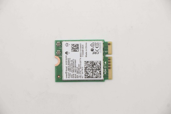 5W10V25774 Lenovo WLAN Intel Wi-Fi 6 AX201 M.2 2230 ThinkSmart Core & ThinkSmart Controller Kit: Mi