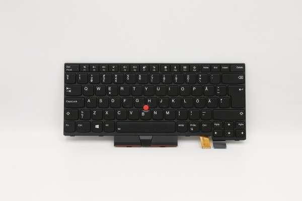 01HX444 Lenovo Thinkpad Tastatur schwedisch backlight T470 T480