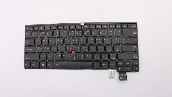 00UR400 Lenovo Thinkpad Tastatur arabisch backlight T460p T470p