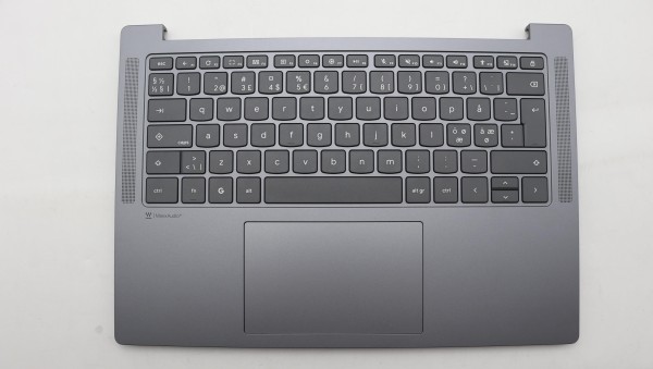 5CB1U88827 Lenovo Tastatur nordic non backlight lunagrau Chrome 14M8911