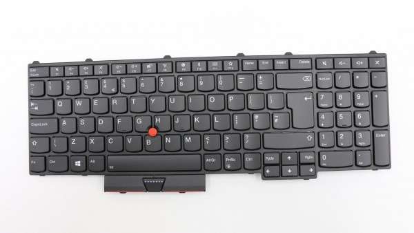 01HW229 Lenovo Thinkpad Tastatur uk englisch backlight P50 P70 P51 P71