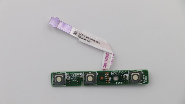 00UP122 Lenovo Einschaltknopf inkl. Platine mit Kabel Yoga 14 460 S3, P40 Yoga