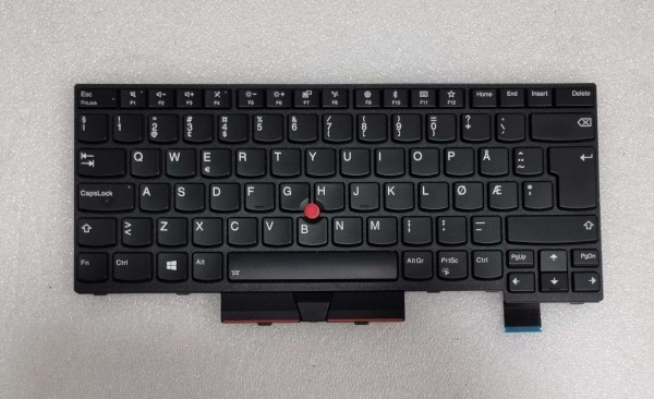 01HX479 Lenovo Thinkpad Tastatur gebraucht norwegisch backlight T470 T480