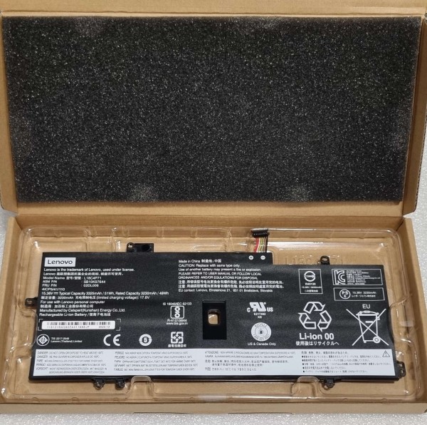 02DL006 Lenovo Akku 4 Cell 51Wh X1 Carbon 7th X1 Carbon 8th X1 Yoga 4th