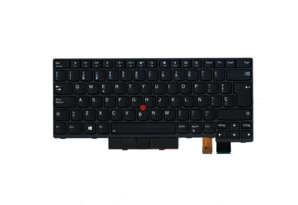 01AX497 Lenovo Thinkpad Tastatur spanisch backlight T470 T480