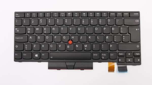 01HX475 Lenovo Thinkpad Tastatur isländisch backlight T470 T480