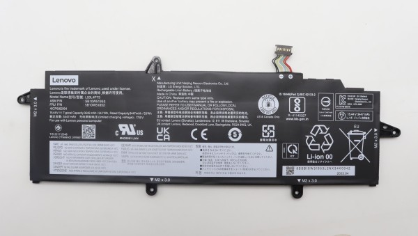 5B10W51852 Lenovo Akku intern 4 Cell 54,7Wh X13 Gen 3