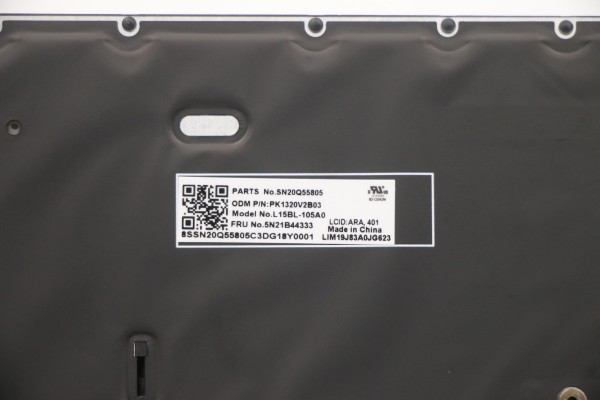 5N21B44333 Lenovo Thinkpad Tastatur arabisch P15 Gen 2, T15g Gen 2