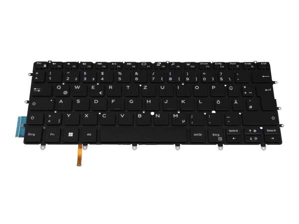 09NY07 Dell Tastatur DE deutsch schwarz mit Backlight
