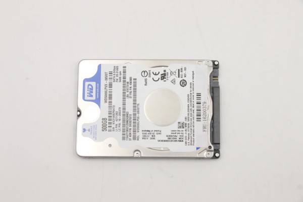 16200379 Lenovo Festplatte 500GB 5400U HDD SATA6 E50-05, Horizon 2 27 Table PC, Yoga Home 900-27IBU