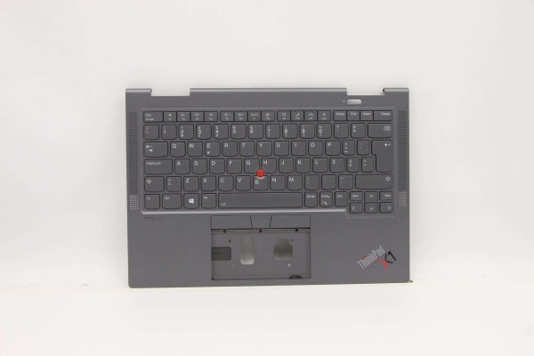 5M11C41078 Lenovo ThinkPad Tastatur portugiesisch WWAN grau X1 Yoga Gen 6