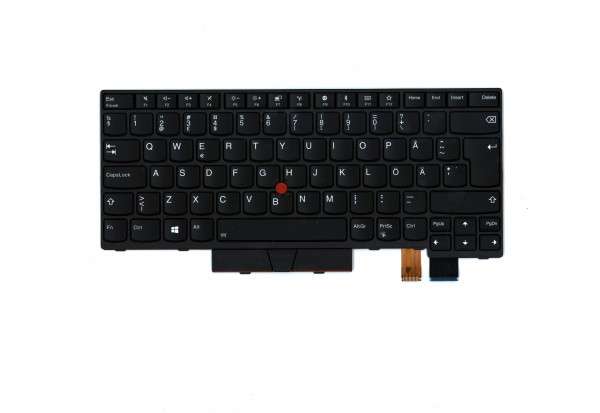 01AX513 Lenovo Thinkpad Tastatur schwedisch backlight T470 T480