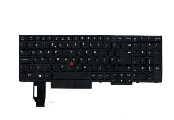 01YP628 Lenovo Thinkpad Tastatur uk englisch backlight T590 L580 E580 L590 P52 P72 E590 P53 P73 P53s