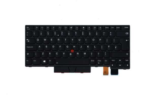 01HX447 Lenovo Thinkpad Tastatur uk englisch backlight T470 T480