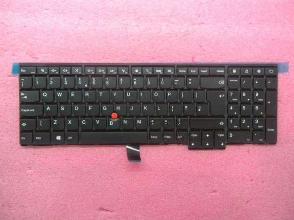 04Y2455 Lenovo Thinkpad Tastatur uk englisch non backlight T560 T550 P50s L540 T540p W540 W541