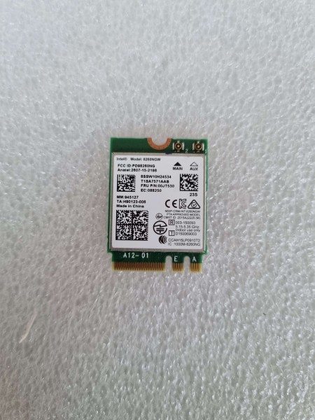 00JT530 Lenovo WLAN gebraucht 8260 Vpro P50 P70 L560 P50s