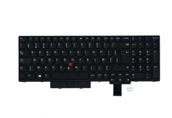 01HX185 Lenovo Thinkpad Tastatur gebraucht belgisch non backlight T580 P52s T570 P51s