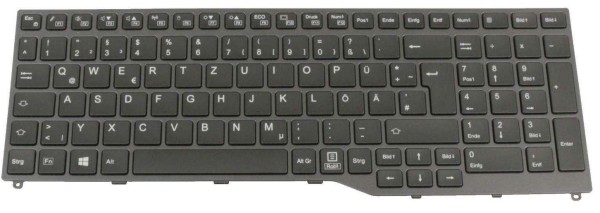CP724626-01 Fujitsu Tastatur deutsch grau ohne Backlight CP724626-01 Fujitsu Tastatur deutsch grau ohne Backlight