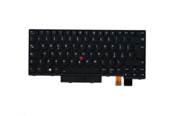 01HX436 Lenovo Thinkpad Tastatur italienisch backlight T470 T480