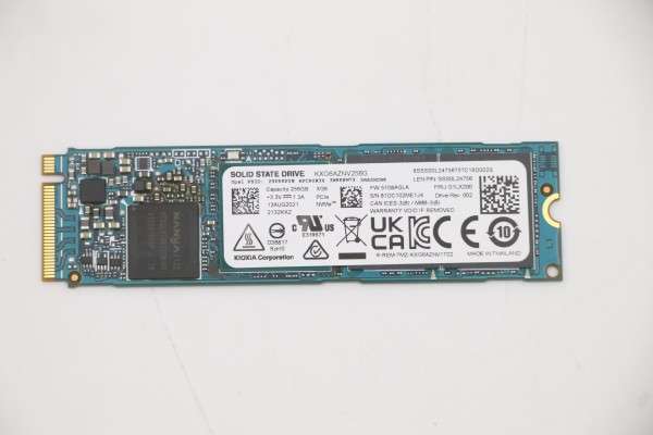 01LX200 Lenovo SSD 256GB M.2 NVME L480 L580 L490 L590