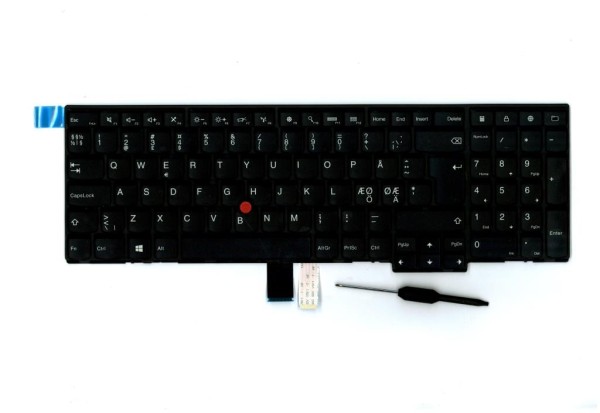 01AV278 Lenovo Thinkpad Tastatur nordic T560, P50s