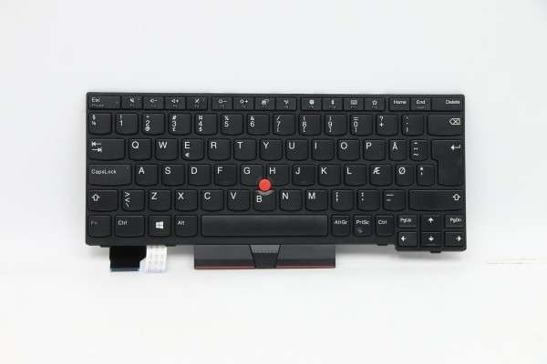 01YP169 Lenovo Thinkpad Tastatur dänisch X280 A285 X395 X390 L13
