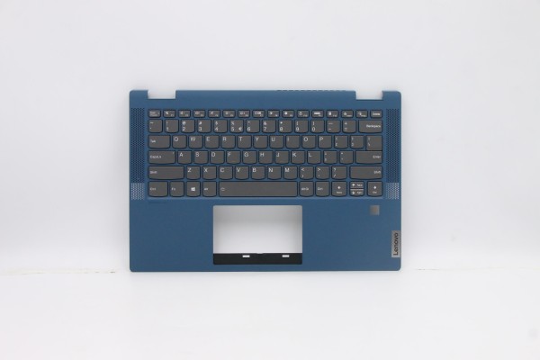 5CB0Y85641 Lenovo IdeaPad Tastatur us international backlight mit FPR türkis Flex 5 14IIL05, Flex 5